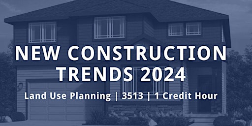 Imagen principal de New Construction Trends  2024