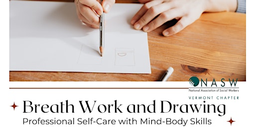 Imagem principal de Breath Work and Drawing - Professional Self-Care with Mind-Body Skills