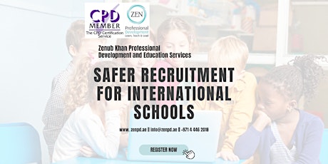 Safer Recruitment for International Schools primary image