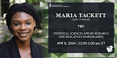 Statistical Sciences Applied Research & Education Seminar: Maria Tackett primary image