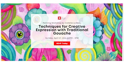 Painting Workshop: Techniques for Creative Expression with Traditional Goua primary image