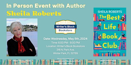 In Person Event with Author Sheila Roberts