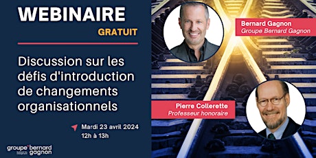 Webinaire gratuit avec Pierre Collerette