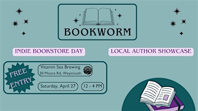 Bookworm's Indie Bookstore Day Author Showcase