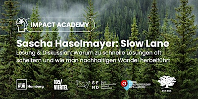 Imagem principal de Lesung & Diskussion: "Slow Lane" mit Sascha Haselmayer