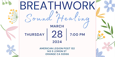 Breath/Sound Healing Journey primary image
