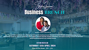 Imagem principal de Stylux Journey Business Brunch - Birmingham