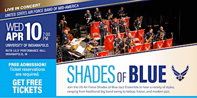 Imagen principal de USAF Shades of Blue Jazz Ensemble