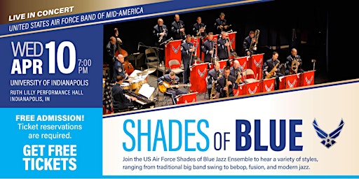 Primaire afbeelding van USAF Shades of Blue Jazz Ensemble