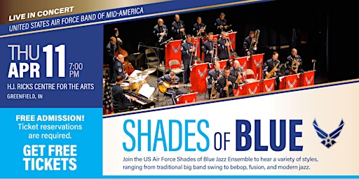 Imagem principal de USAF Shades of Blue Jazz Ensemble