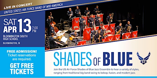 Hauptbild für USAF Shades of Blue Jazz Ensemble