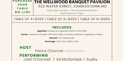 Immagine principale di Wellwood's Dinner & Adult Comedy Show 