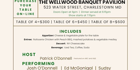 Wellwood's Dinner & Adult Comedy Show