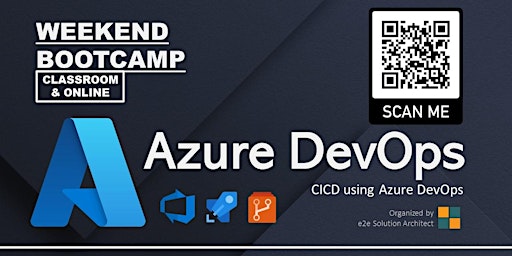 Primaire afbeelding van Weekend Azure DevOps Bootcamp for IT Professionals , Online and CLASS ROOM