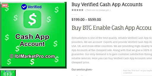 best places to buy verified cashapp account personal or business  20255 primary image