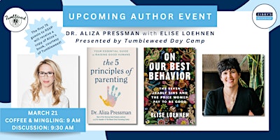 Author event! Dr. Aliza Pressman with Elise Loehnen primary image