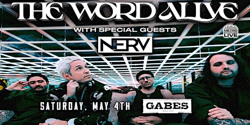 The Word Alive w/ Nerv primary image