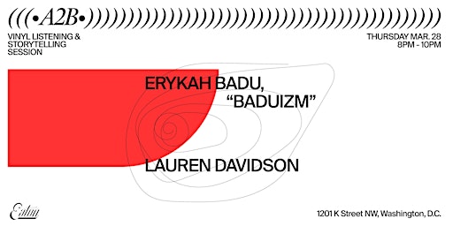 A2B; Lauren Davidson on Erykah Badu's "Baduizm" primary image