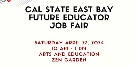 CSU East Bay Teacher Education Career/ Job Fair