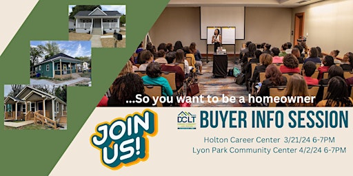 DCLT Buyer Information Session primary image