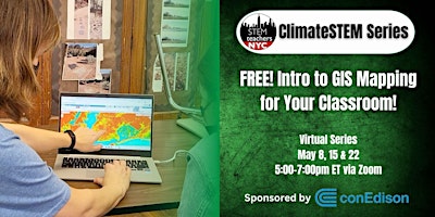 Primaire afbeelding van FREE Intro to GIS Mapping for Your Classroom! (Grades 3 - HS) SERIES