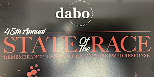 Primaire afbeelding van DABO 45th Annual State of the Race