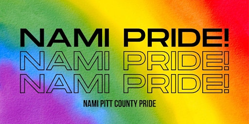 Imagem principal do evento NAMI Pitt County Pride