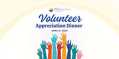 Primaire afbeelding van NC-ACS Volunteer Appreciation Dinner