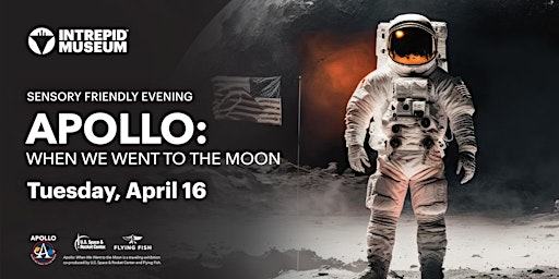Imagem principal de Sensory Friendly Evening: Apollo: When We Went to the Moon