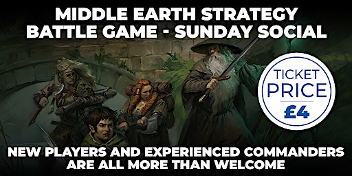 Imagen principal de Middle-earth Strategy Battle Game - Sunday Social (700 points)