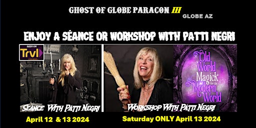 Immagine principale di Seance And Workshop with Patti Negri 