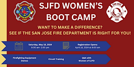 Imagen principal de SJFD Women's+ Boot Camp