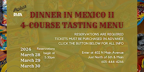 A Night in Mexico II - A Four Course Meal