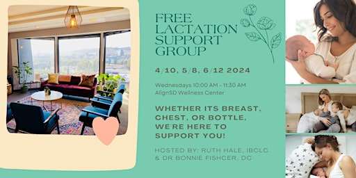 Image principale de AlignSD & Birth to Breast Lactation Support Group