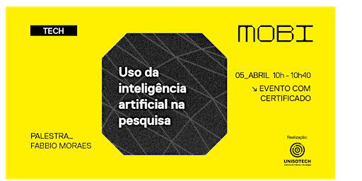 Imagem principal do evento Uso da inteligência artificial na pesquisa