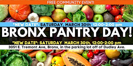 FREE BRONX PANTRY DAY!