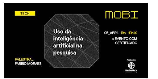 Imagem principal do evento Uso da inteligência artificial na pesquisa