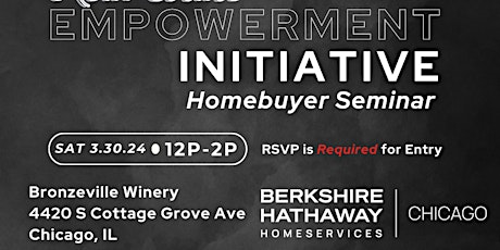 Homebuyer Seminar at Bronzeville Winery