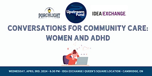 Imagem principal do evento Conversations for Community Care: Women with ADHD