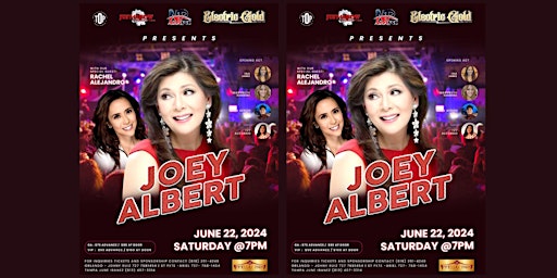 Imagem principal do evento Joey Albert with Rachel Alejandro Live in Pinellas Park