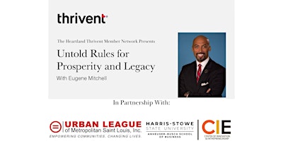 Imagen principal de Untold Rules for Prosperity and Legacy with Eugene Mitchell (STL)