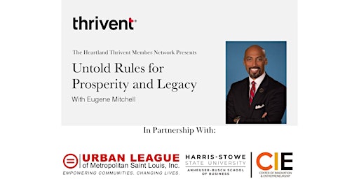 Primaire afbeelding van Untold Rules for Prosperity and Legacy with Eugene Mitchell (STL)