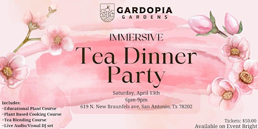 Imagem principal do evento Immersive Tea Dinner Party