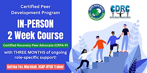 Primaire afbeelding van Certified Peer Development Program (CRPA-P)