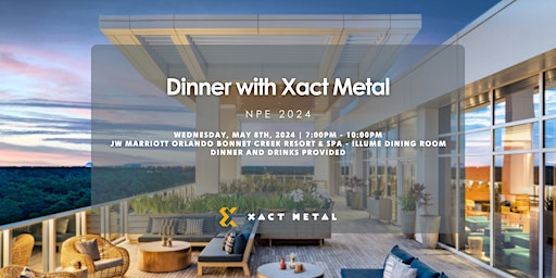 Xact Metal Dinner | illume at JW Marriott Orlando Bonnet Creek Resort & Spa primary image