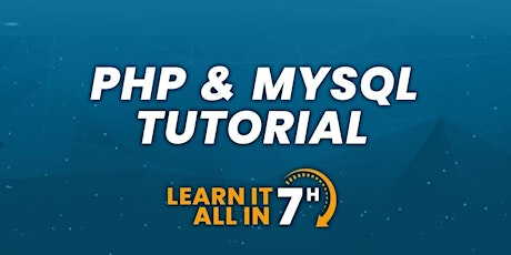 PHP With MySQL For Beginners Online Tutorial