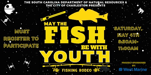 Hauptbild für May the Fish Be with Youth Fishing Rodeo at Colonial Lake