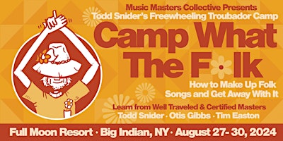 Primaire afbeelding van Todd Snider's Camp What The Folk 2024