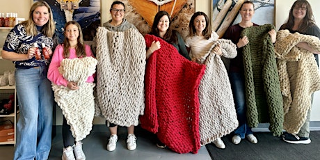 Chunky Knit Blanket Party - Courtyard Marriot Nashua 10/7