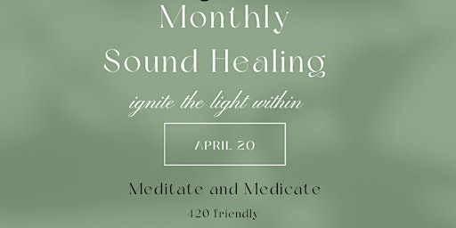 Image principale de Sound Bath Saturdays  & Herbs